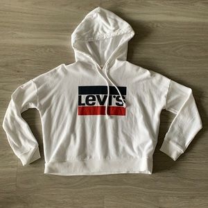 LEVIS CROPPED HOODIE